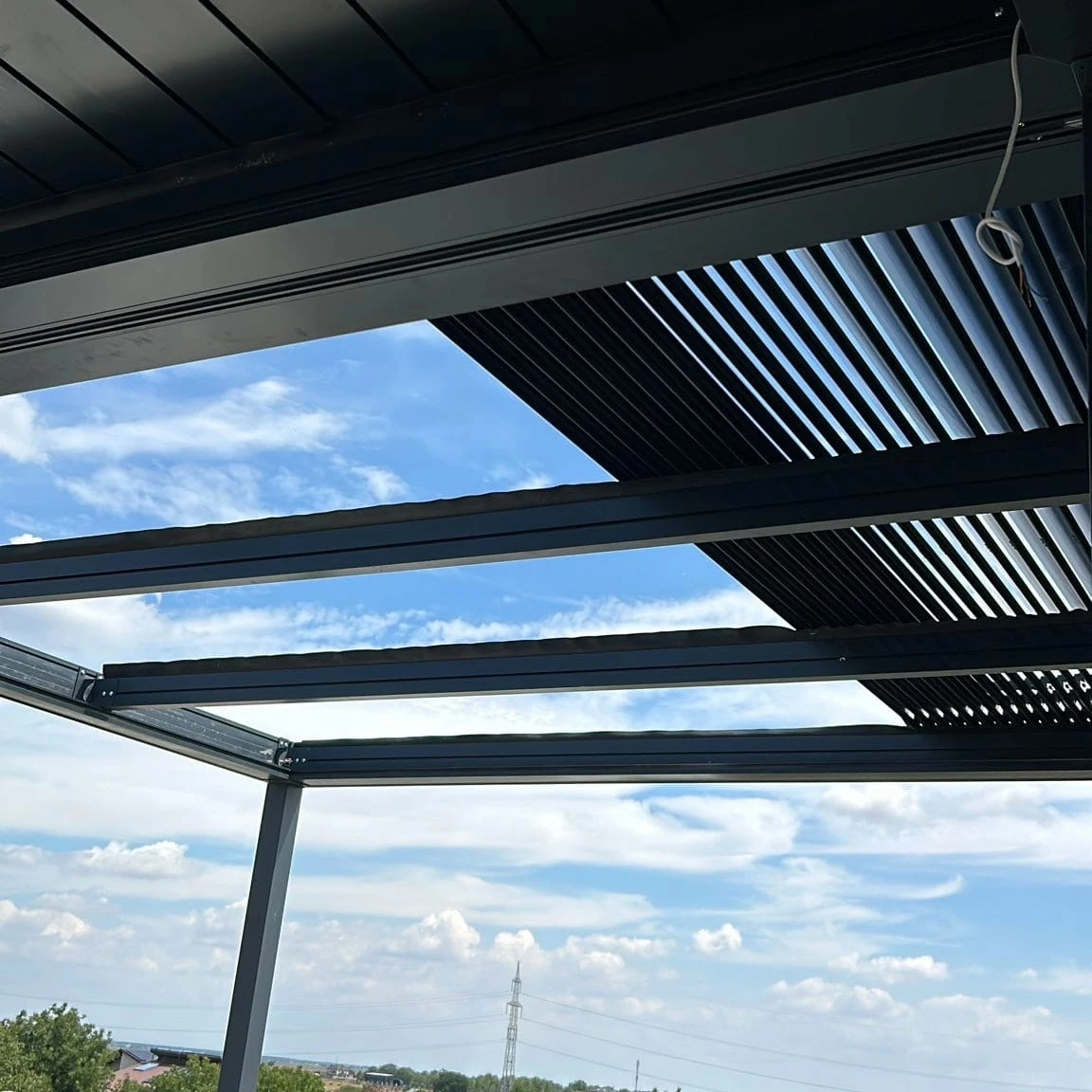 Pergole din aluminiu